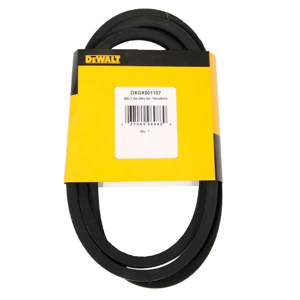 DEWALT Original Equipment PTO Drive Belt for Select 54 in. Commercial Stand On Lawn Mowers OE# 754-06074