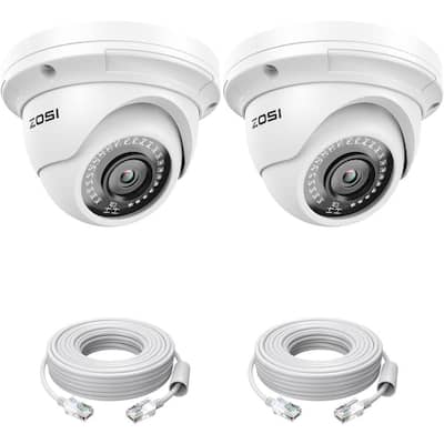 5MP Add-on PoE Wired Outdoor IP Security Camera, Only Work with Same Brand NVR