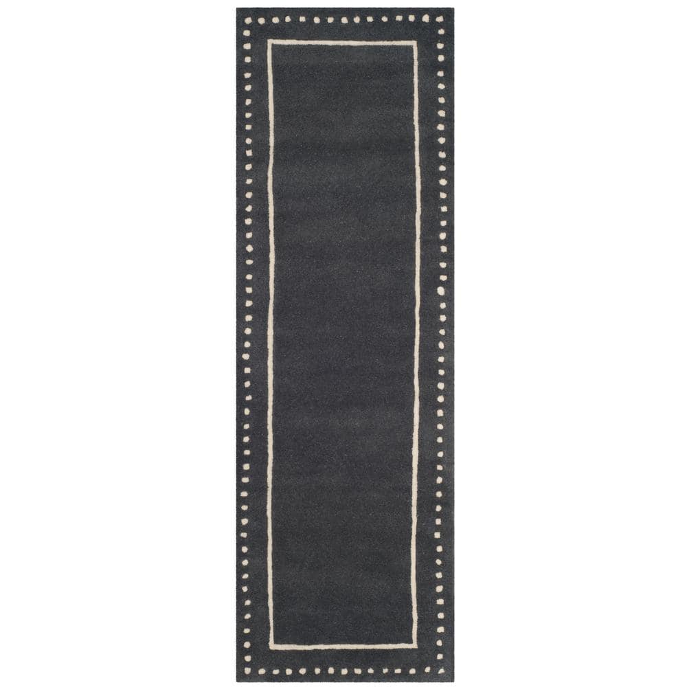 Ivory Elegance 2'3" x 7' Hand-Tufted Wool Runner Rug