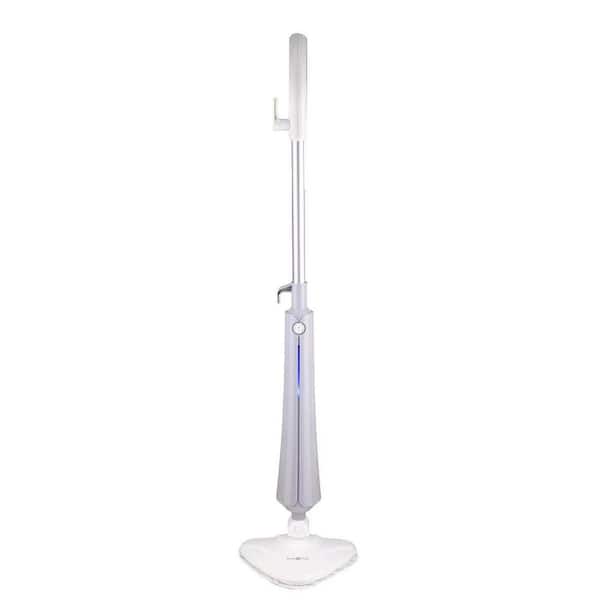 Aoibox Corded Multi-Surface Steam Mop in White for hard Surface and Carpet