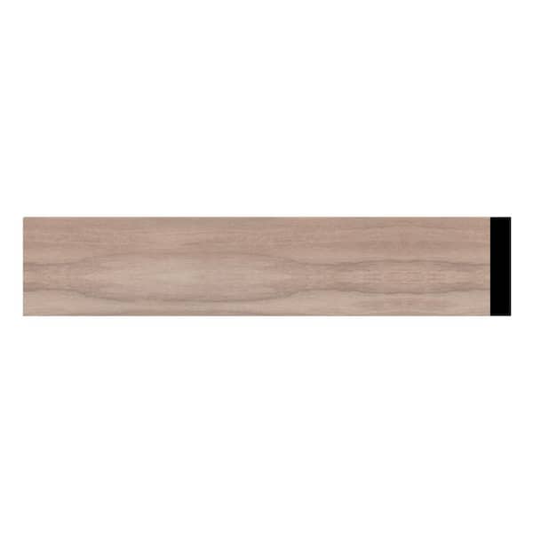 Ekena Millwork WM266 0.25 in. D x 1.5 in. W x 96 in. L Wood (Walnut) Lattice Moulding