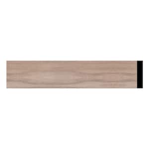 WM266 0.25 in. D x 1.5 in. W x 96 in. L Wood (Walnut) Lattice Moulding