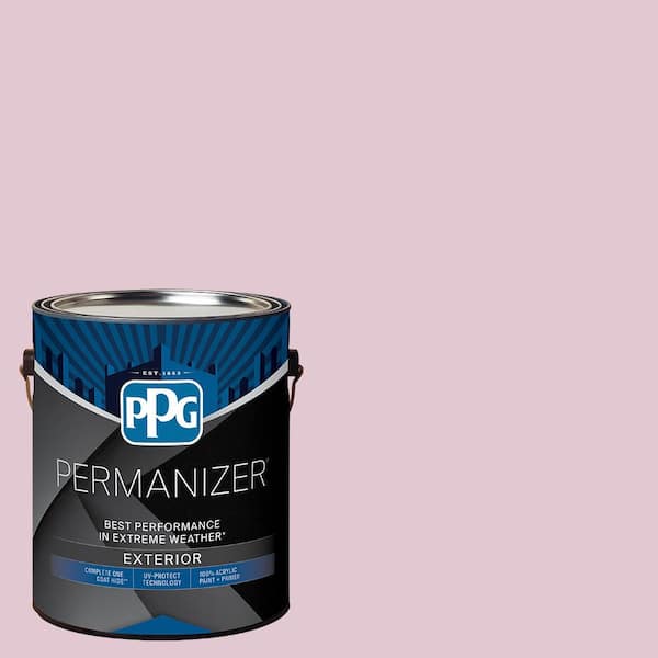 PERMANIZER 1 gal. PPG1044-3 Tinted Rosewood Satin Exterior Paint