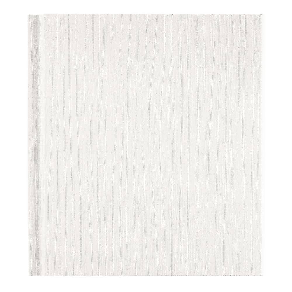 WoodHaven Woven White 6 in. x 6 in. Clip Up Tongue and Groove Acoustic Ceil