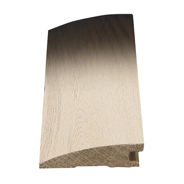 ASPEN FLOORING European White Oak in the color Ire Mist 1/2 in. T x 2 in. W x 78 in. L Flush Reducer