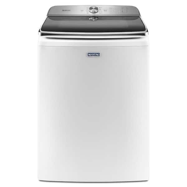 Maytag 6.0 cu. ft. White Top Load Washing Machine with Extra Large Capacity and Agitator, ENERGY STAR
