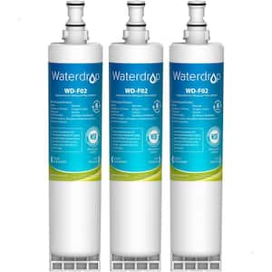 Refrigerator Water Filter for Whirlpool, Everydrop 3-Pack