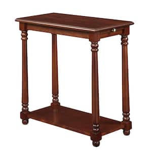 French Country Mahogany End Table