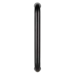 12 in. Matte Black Pull Handle C Style
