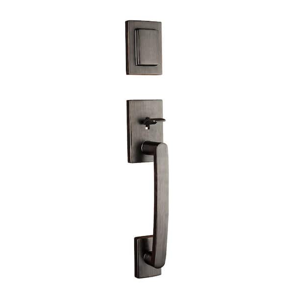 Baldwin Prestige Spyglass Single Cylinder Venetian Bronze Door