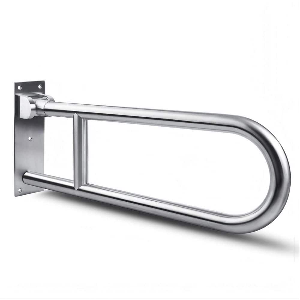 29.5 in. Stainless Steel Toilet Grab Bars for Bathroom, Flip Up Handicap Safety Grab Bar Rails for Elderly, Seniors price history on PriceWatchPro