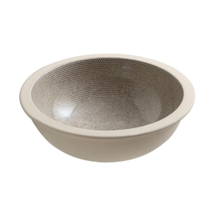 Camber Vitreous China Undermount Bathroom Sink in Boucle Tweed