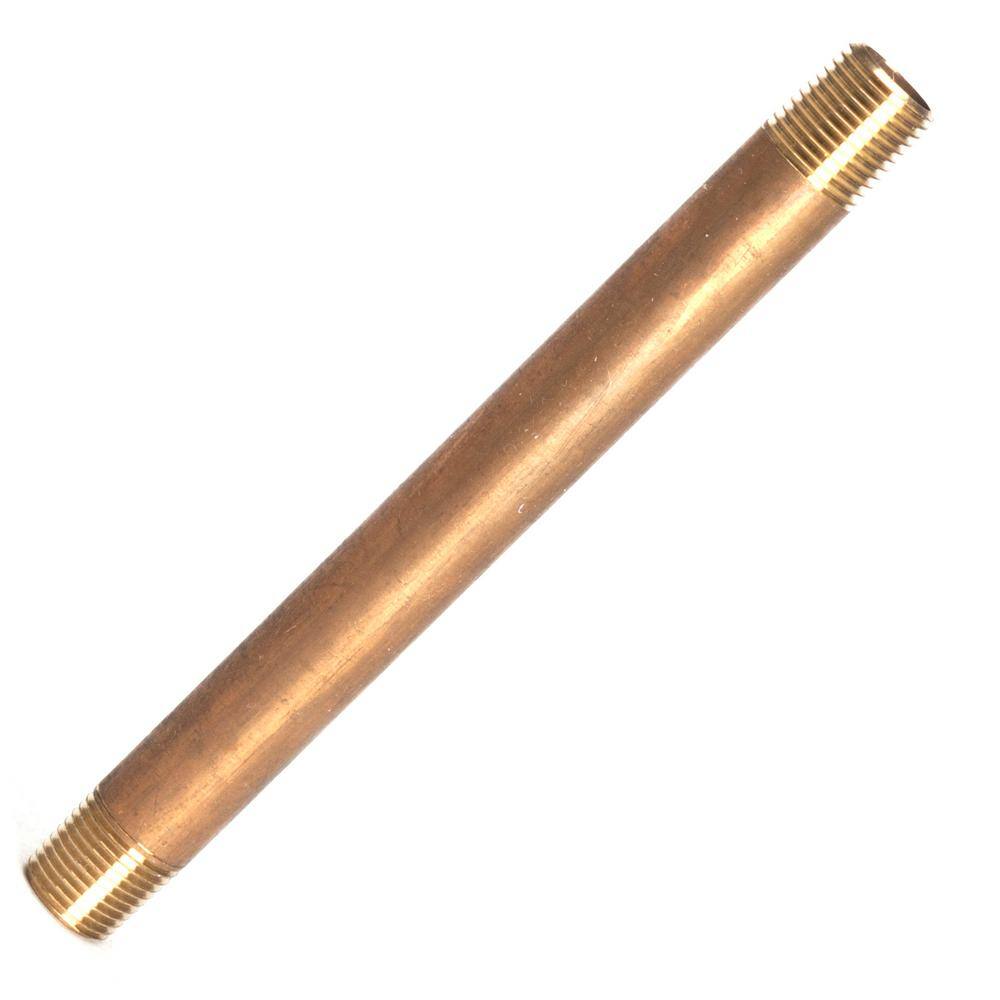 1/8 in. x 4 in. MIP Brass Nipple Fitting (5-Pack) price history on PriceWatchPro