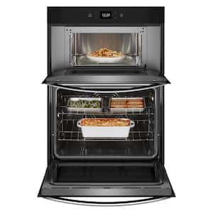 30 in. Electric Wall Oven & Microwave Combo in. Fingerprint Resistant Stainless Steel with Air Fry