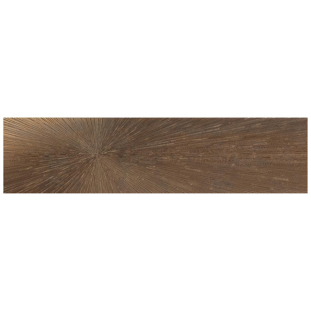 Voyager Starburst 12 in. x 48 in. Copper Porcelain Wall Tile (7.74 sq. ft./ Case) price history on PriceWatchPro