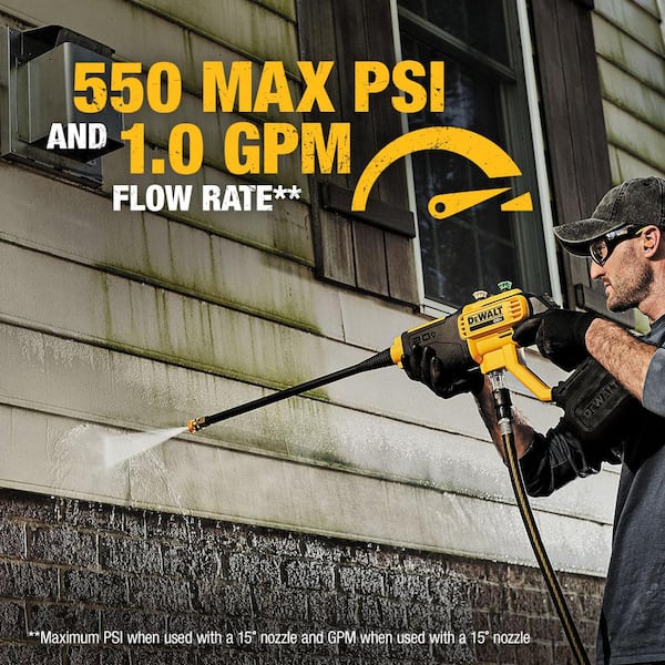 Dewalt 20v max on sale pressure washer