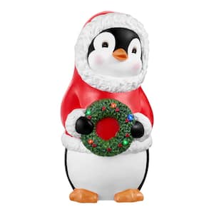 2.5 ft. LED Penguin Holiday Porch Greeter