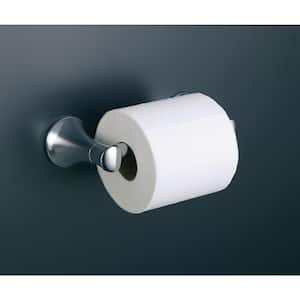 Coralais Wall-Mount Double Post Toilet Paper Holder in Polished Chrome