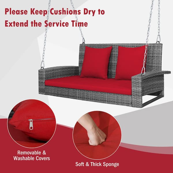 Walmart swing online cushions