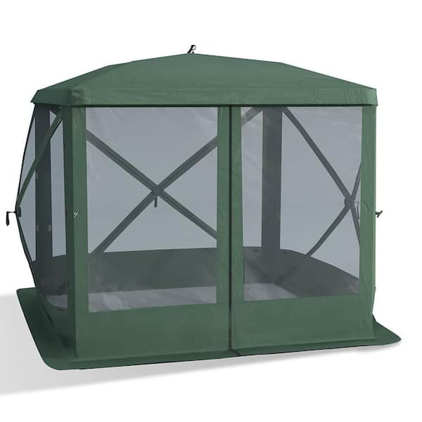 7 ft. W x 7 ft. D Polyester Shed with Double Door (49 sq. ft. )