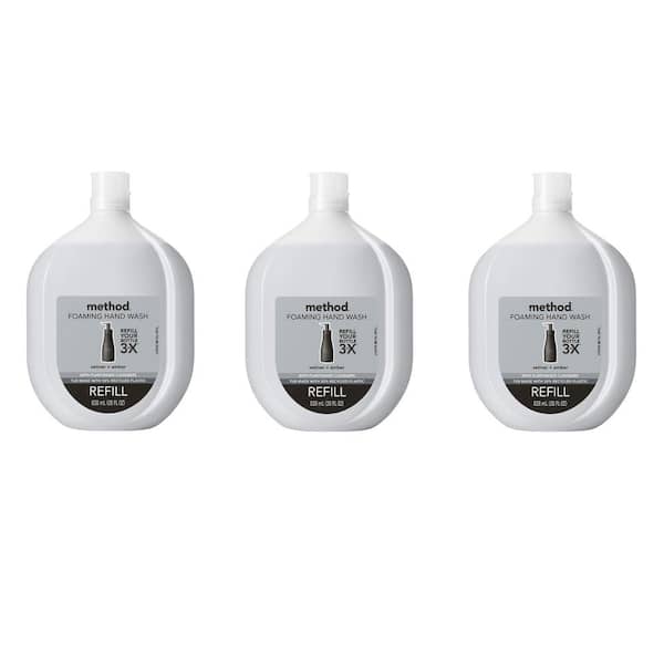 Method 28 oz. Vetiver Plus Amber Foaming Hand Wash Refill (3 Pack)