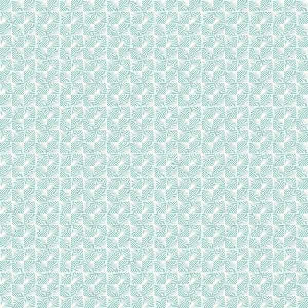 Coloroll Stockholm Aqua Geometric Peelable Roll (Covers 56.4 sq. ft.)