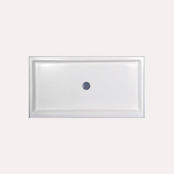 Hydro Systems 67 in. x 36 in. Single Threshold Shower Base in Biscuit