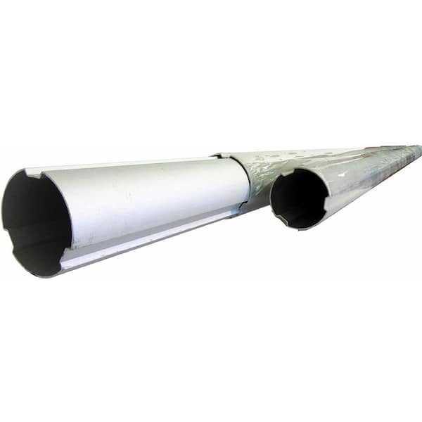 SunHeater 8 ft./2.7 m to 24 ft./8.1 m 3-Piece Aluminum Telescoping Tube for Pool Solar Blanket Reel Systems