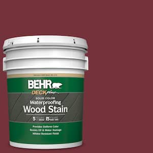 5 gal. #PPF-01 Tile Red Solid Color Waterproofing Exterior Wood Stain