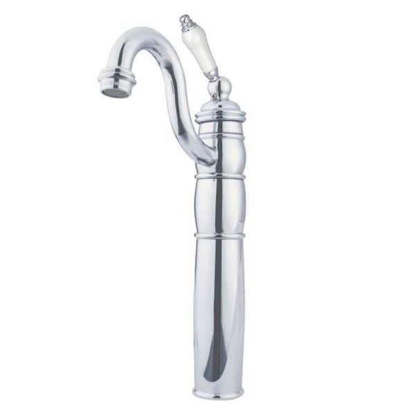 Heritage Single Hole Single-Handle Bathroom Faucet in Chrome
