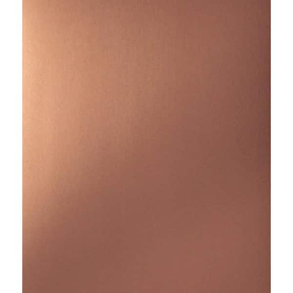 FROM PLAIN TO BEAUTIFUL IN HOURS 4ft. x 8ft. Laminate Sheet in. Copper with Matte Copper Finish