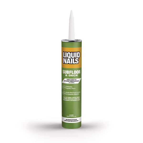 Liquid Nails 10 oz. Subfloor and Deck Construction Adhesive