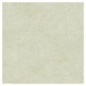 Homespun Textured Green Prepasted Non Woven Wallpaper