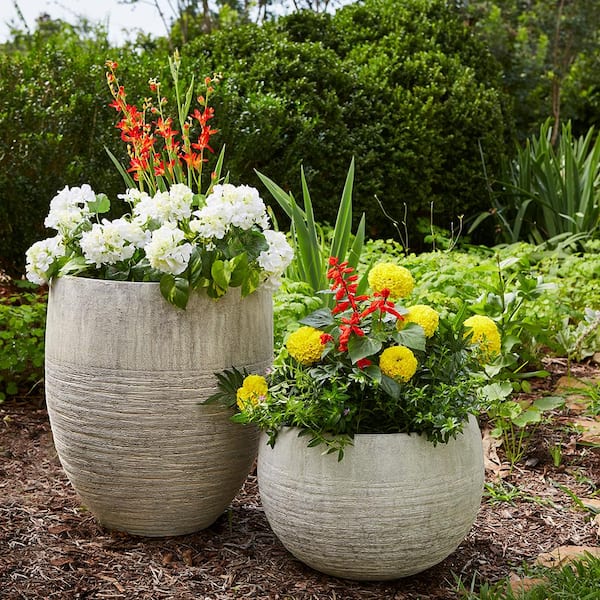 Big Plant Pots. Extra Large Indoor Outdoor Planter, Garden Pot