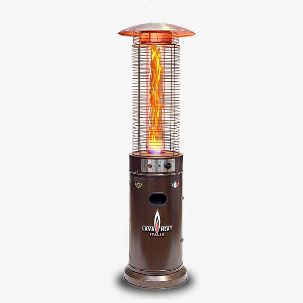 HotShot 46,000 BTU Bronze Rapid Induction Patio Heater with Large