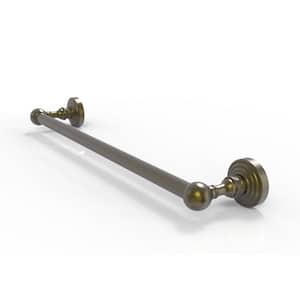 Waverly Place Collection 18 in. Towel Bar in Antique Brass