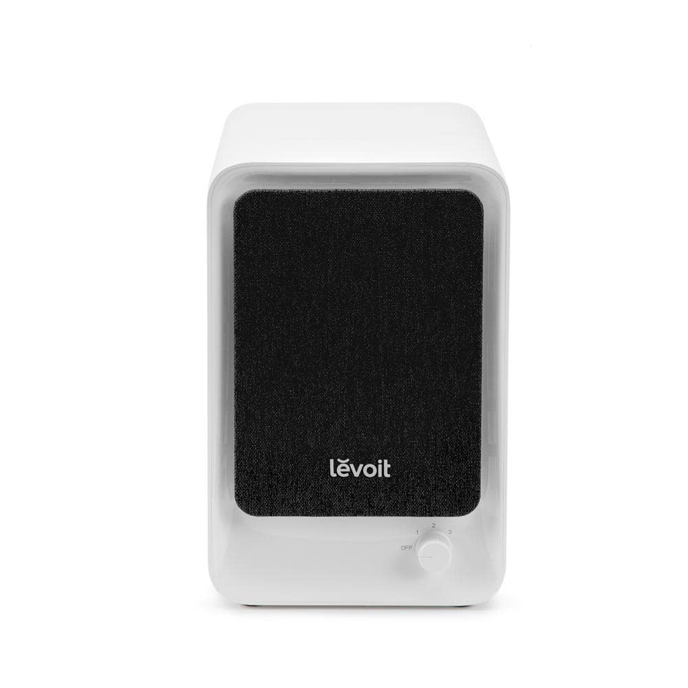 Levoit True HEPA Air Purifier LV-H126, Compact for Small Rooms, Bedroom,  Offices, Dual Activated Carbon Filters for Smoke Odors, Easy Knob Control,  Blue 
