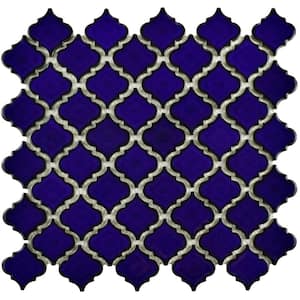 Hudson Tangier Blue Eye 12-3/8 in. x 12-1/2 in. Porcelain Mosaic Tile (11.0 sq. ft./Case)