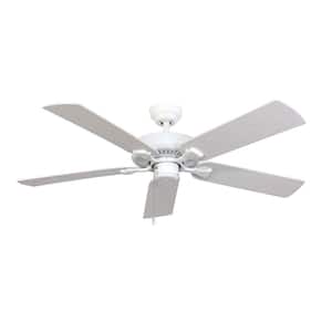 Bluff Cove 52 in. Outdoor White Ceiling Fan