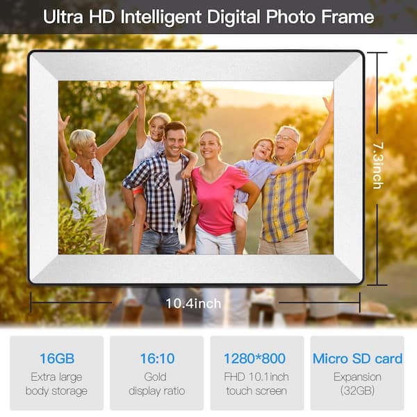 DAX Digital Enlargement Frame - Digital Frame - Black - Protective Glass - Wall Mountable DAX Digital Enlargement Frame - Digital Frame - Black - Protective Glass - Wall Mountable