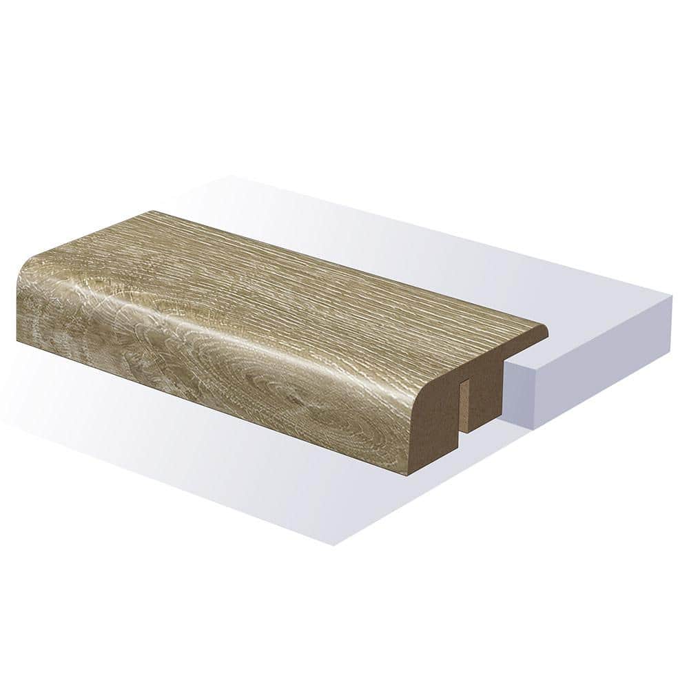 Royal Buckingham-Blarney End Cap 0.6 in T x 1.465 in. W x 94 in. L Smooth Wood Look Laminate Moulding/Trim price history on PriceWatchPro