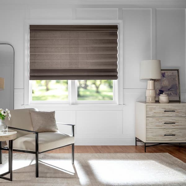 Custom Motorized Roman Shades