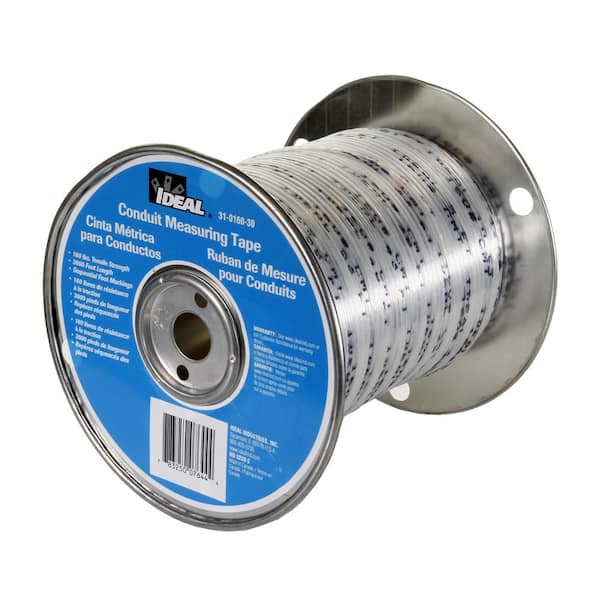 IDEAL 1/4 in. x 3000 ft. Reel Pro-Pull Conduit Measuring Tape