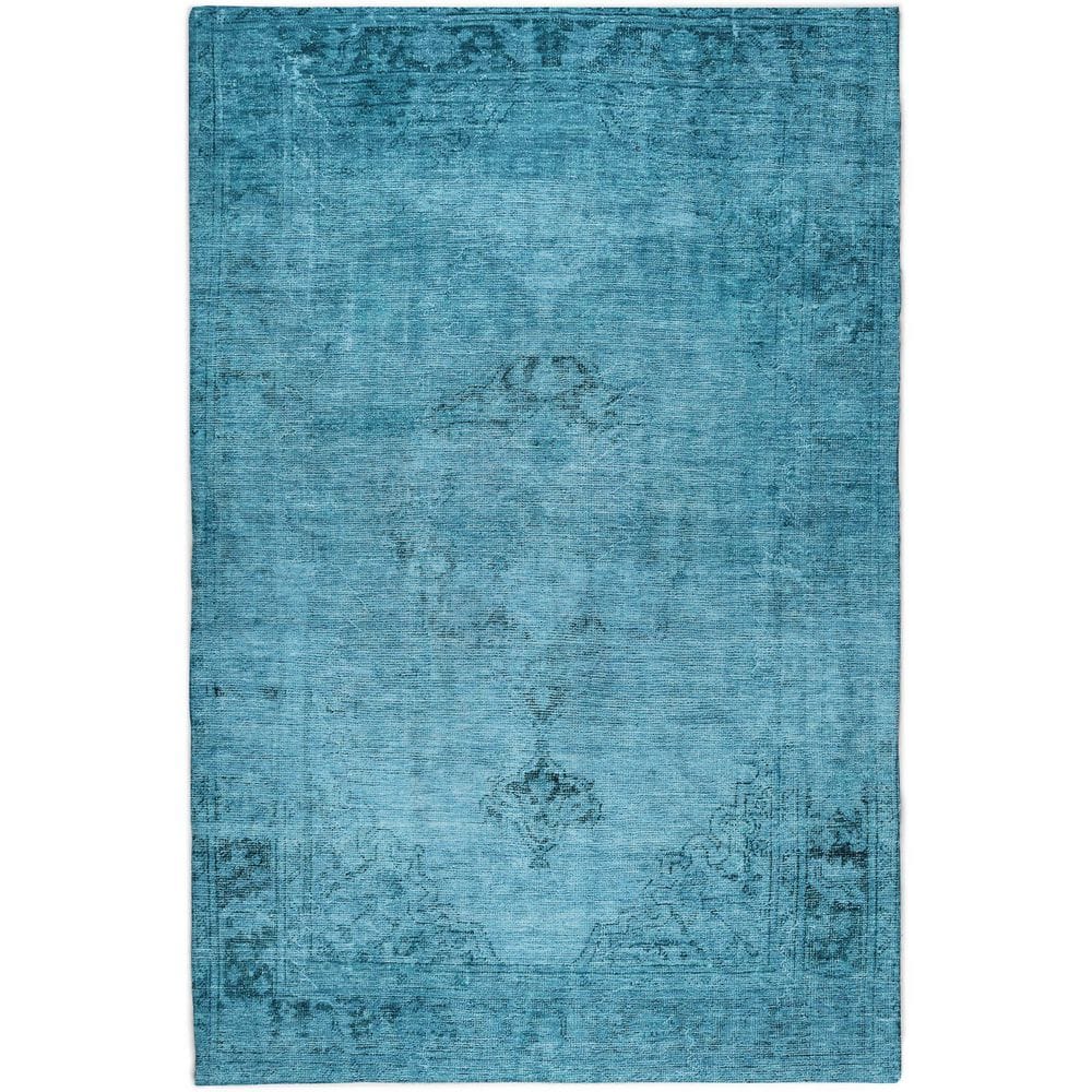 Dream Shag Premium Machine Washable Abstract ADS658 Blue 9 ft. x 12 ft. Area Rug price history on PriceWatchPro