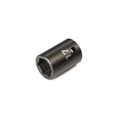 1/2 in. Drive x 17 mm 6-Point Impact Socket