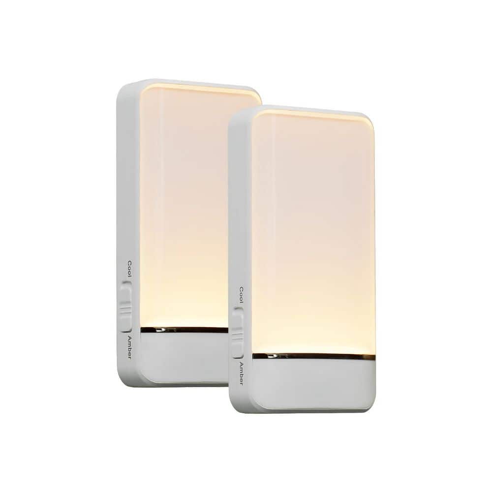 LED Plug in Night Light with Invisible Motion Sensor, 2 Color Temperatures and 2 Brightness Levels​ (2-Pack) price history on PriceWatchPro