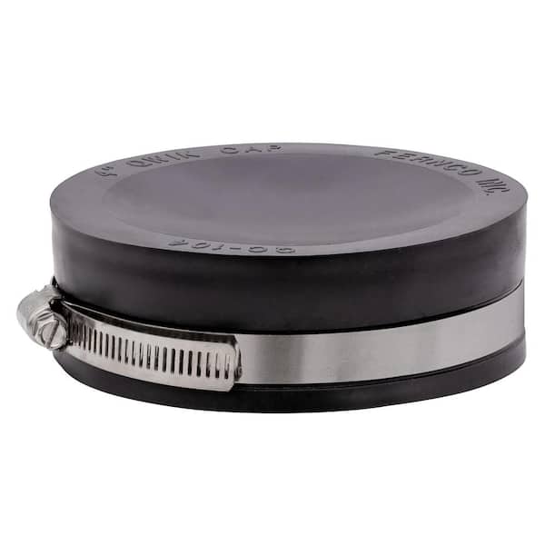 4 in. Plastic DWV Flexible Cap
