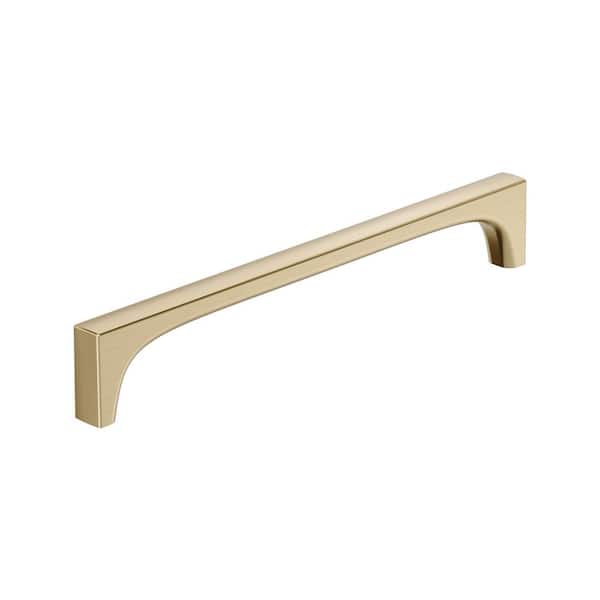 Merced 12 in. (305mm) Center-to-Center Golden Champagne Modern Appliance Pull