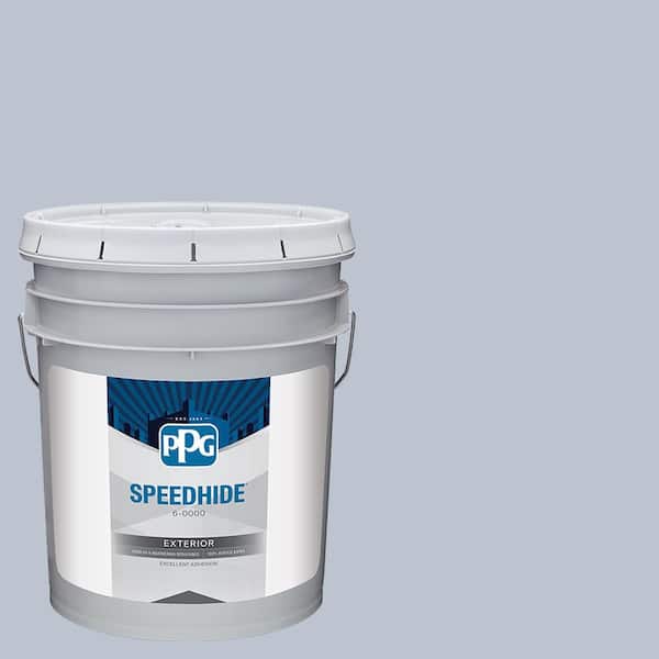 SPEEDHIDE 5 gal. PPG1041-4 Blue Dolphin Semi-Gloss Exterior Paint