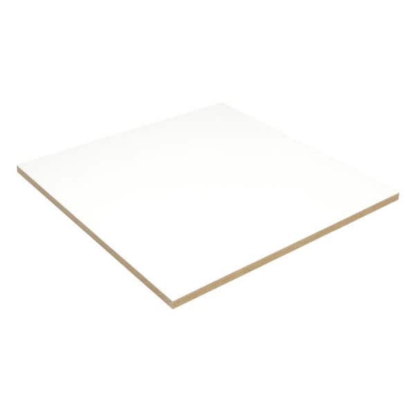 Embassy White Finished Approximate 2 ft. x 4 ft. Modern Square Suspended Ceiling Tile (115 Total sq. ft./Case/Pallet)
